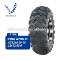 Ruedas tubeless 4 ATV llantas 22 x 8-10